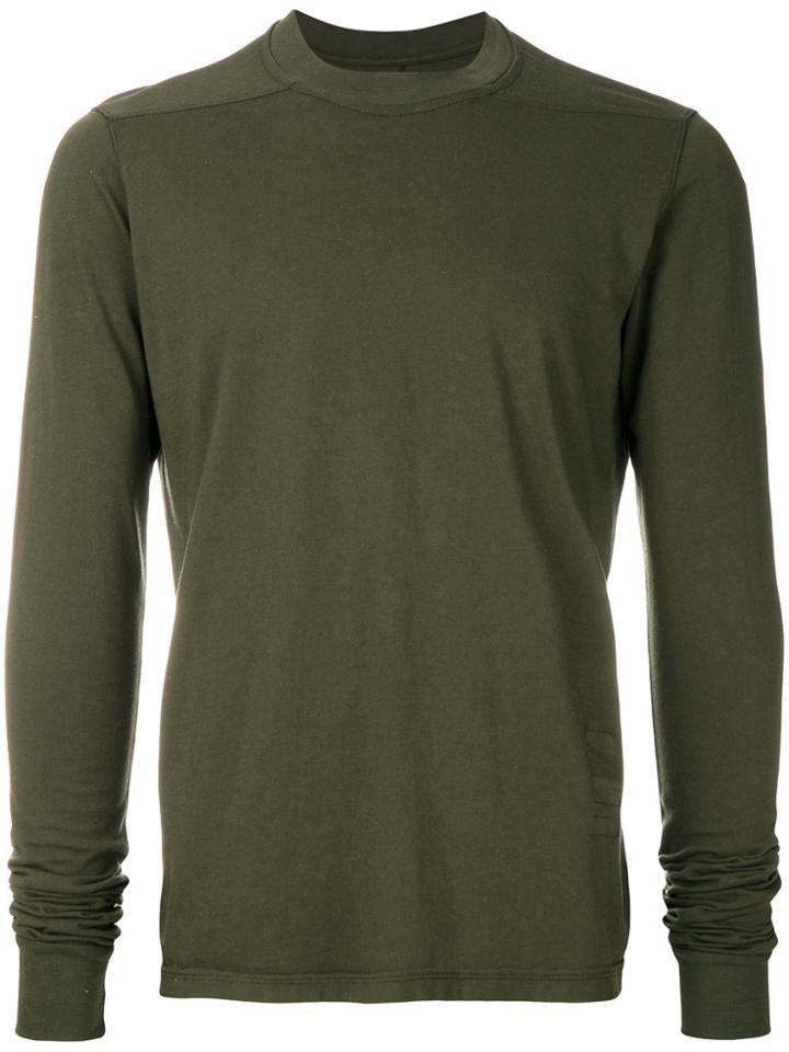 Rick Owens Drkshdw Crew Neck Sweatshirt - Green