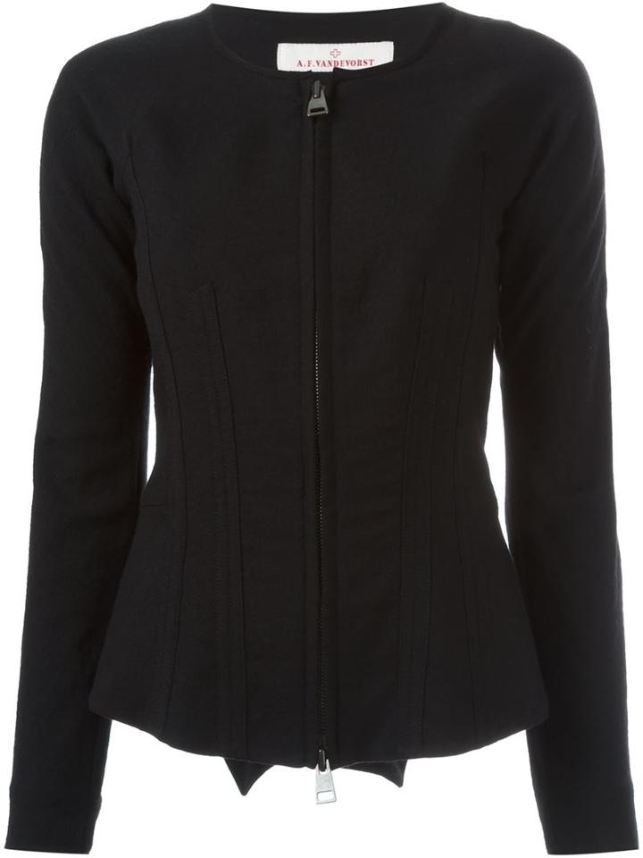 A.f.vandevorst '152 Amazonian' Zipped Up Cardigan
