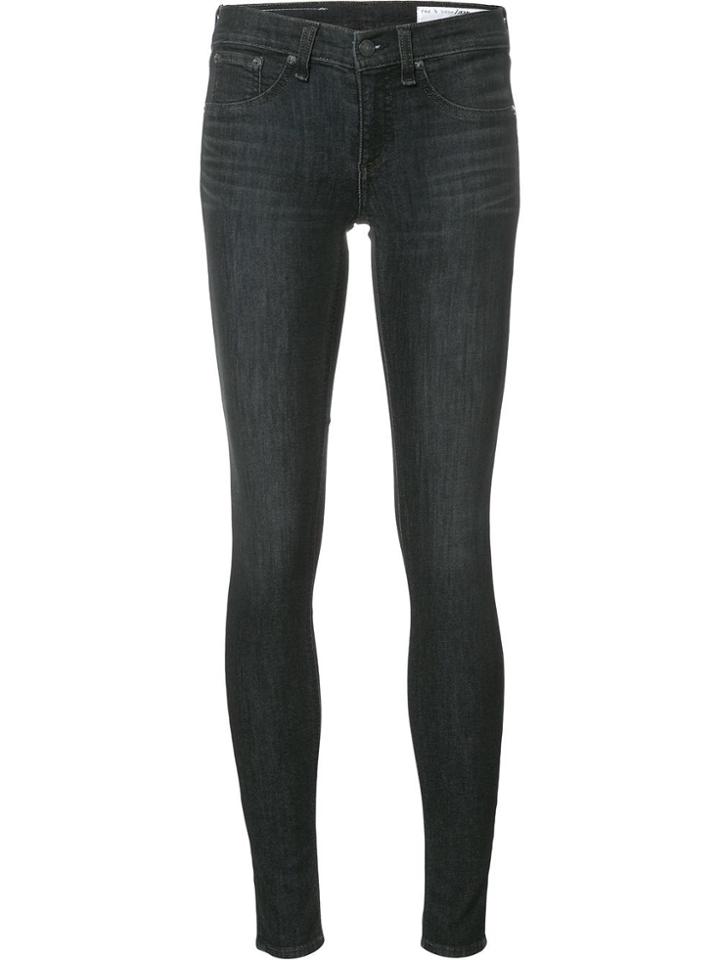 Rag & Bone /jean Super Skinny Jeans - Black