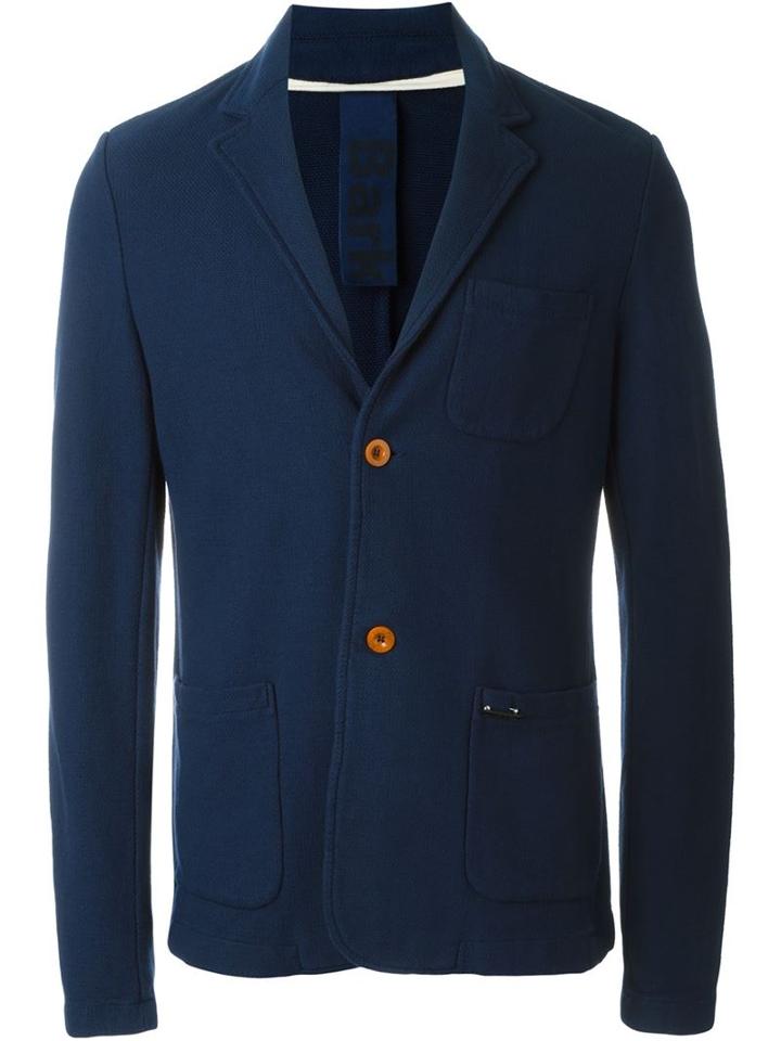 Bark Patched Pockets Blazer