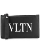 Valentino Valentino Garavani Vltn Zipped Wallet - Black