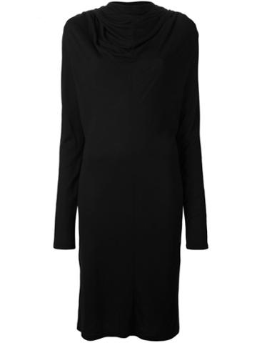 Lutz Huelle Cowl Neck Dress