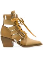 Chloé Reilly Ankle Boots - Brown