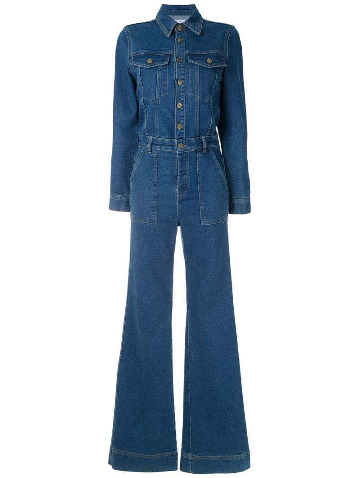 Nk Marilia Denim Jumpsuit - Blue