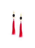 Gas Bijoux 'serti Bella' Fringed Earrings