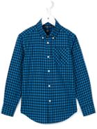 Ralph Lauren Kids Gingham Button Down Shirt, Boy's, Size: 6 Yrs, Blue