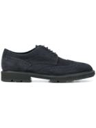 Tod's Punch Detail Brogues - Blue