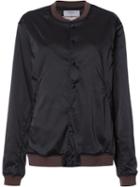The Squad 'guadaloupe' Bomber Jacket, Women's, Size: Medium, Black, Cotton/polyester