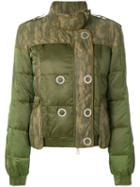 Christian Dior Pre-owned Double-breasted Quilted Jacket - Green