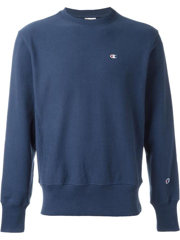 Champion Plain Logo Crewneck Sweatshirt