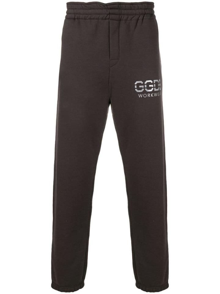 Golden Goose Logo Track Trousers - Grey