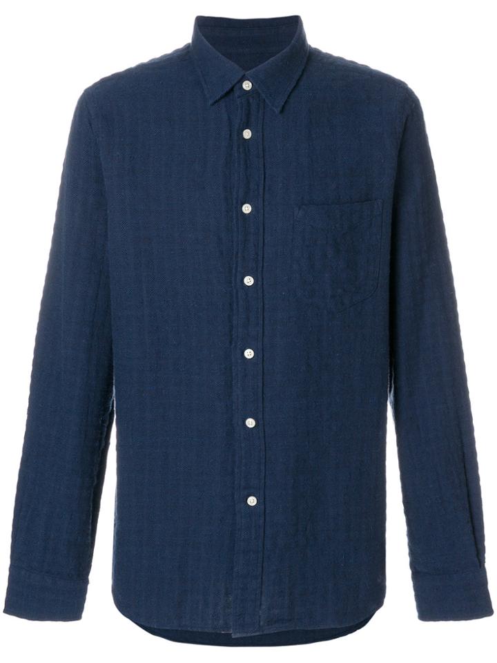 Bellerose Chest Pocket Shirt - Blue