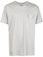 Neighborhood Rear Logo Print T-shirt - Grey