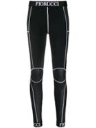 Fiorucci Stitch Detail Sport Leggings - Black