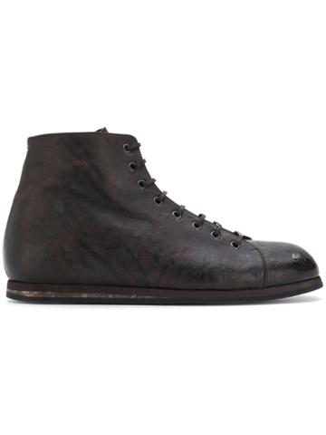 Measponte Hi-top Boots - Brown