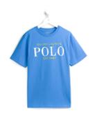 Ralph Lauren Kids Polo Print T-shirt, Boy's, Size: 10 Yrs, Blue