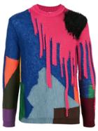 Walter Van Beirendonck Wow Knit Oversized Jumper - Multicolour