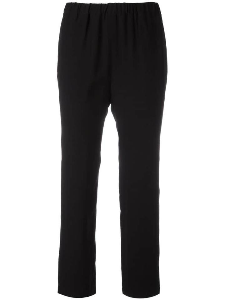Marni Elasticated Straight-leg Trousers - Black