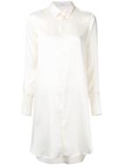 Astraet - Long Shirt - Women - Cupro - One Size, White, Cupro