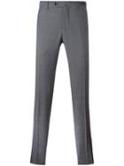 Pt01 Off Centre Button Chinos, Men's, Size: 52, Grey, Virgin Wool
