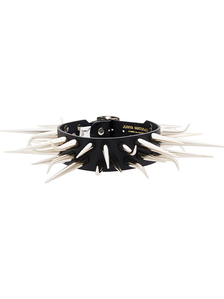 Junya Watanabe Spike Choker Necklace - Black