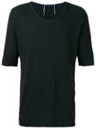 Cedric Jacquemyn - Raw Edge T-shirt - Men - Cotton - 48, Black, Cotton