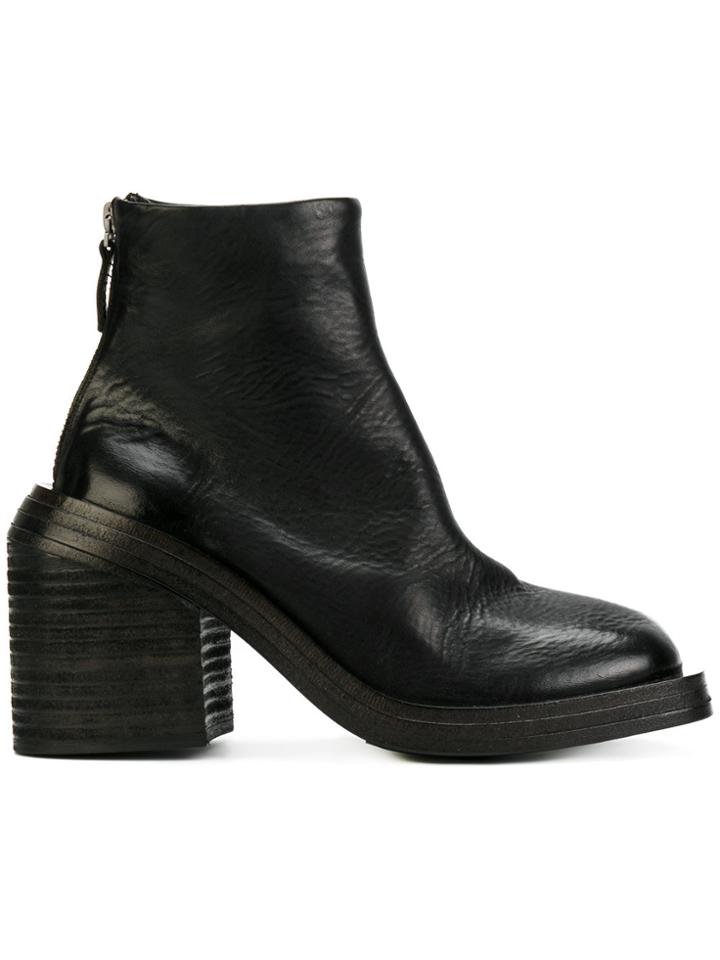 Marsèll Block Heel Boots - Black