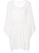 Twin-set Pointelle-knit Tunic - White