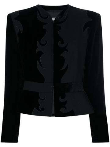 Emporio Armani Vintage Baroque Jacket - Black