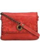 Campomaggi Chain Strap Crossbody Bag, Women's, Red