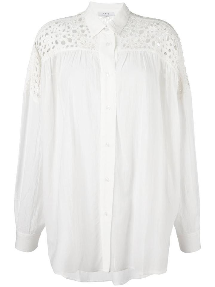 Iro 'ornella' Shirt, Women's, Size: 36, White, Cotton/viscose