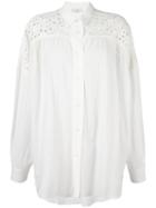 Iro 'ornella' Shirt, Women's, Size: 36, White, Cotton/viscose