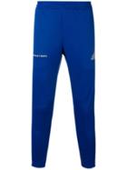 Gosha Rubchinskiy Tri-stripe Trim Track Pants - Blue