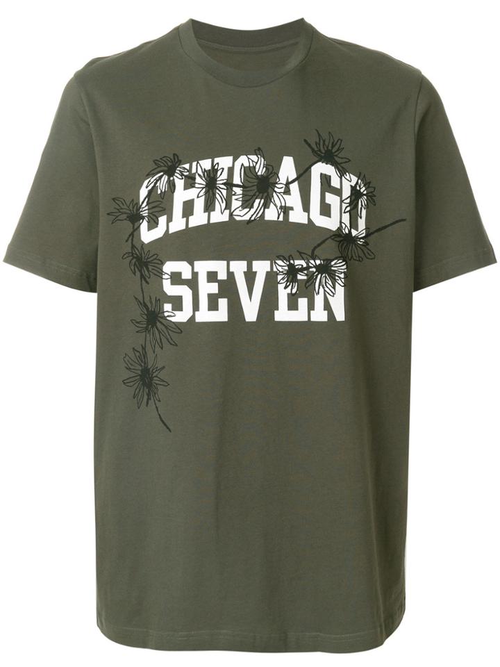 Oamc Chicago Print T-shirt - Green