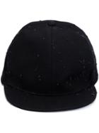 Givenchy Distressed Cap, Men's, Black, Cotton
