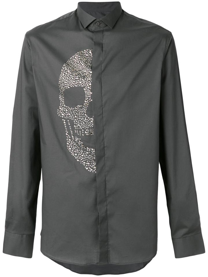 Philipp Plein Gates Shirt - Grey