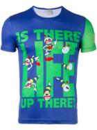 Walter Van Beirendonck Vintage 'puk Puk' T-shirt, Men's, Size: Xs, Blue