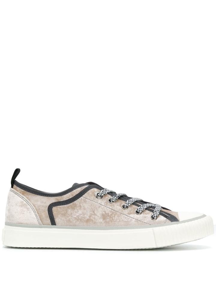 Lanvin Lace-up Sneakers - 18 Antracite