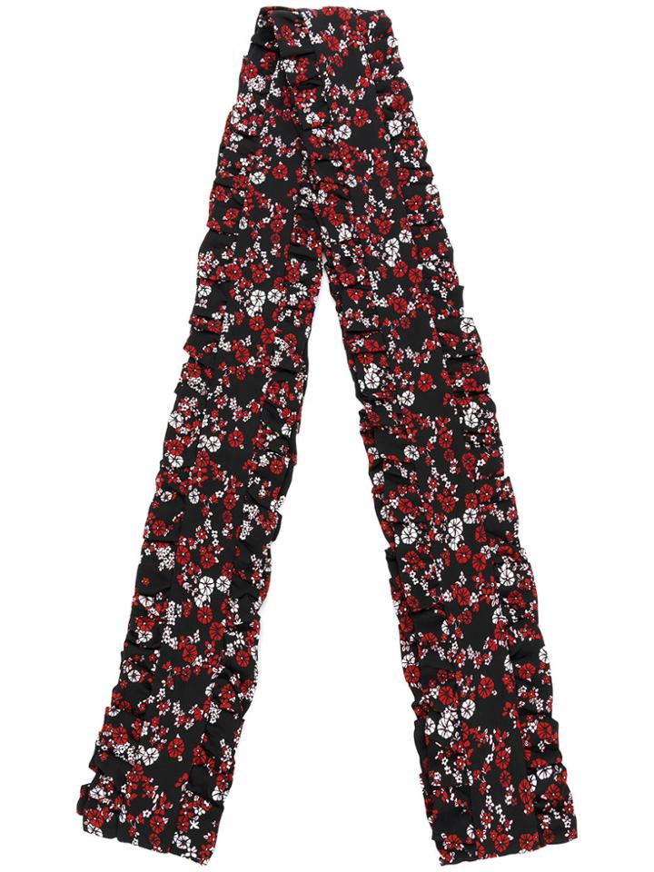 Magda Butrym Floral Printed Scarf - Red