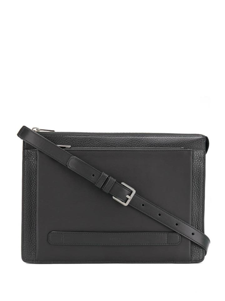 Furla Hand Strap Clutch - Black