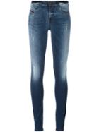 Diesel 'skinzee' Jeans, Women's, Size: 25/32, Blue, Cotton/polyester/spandex/elastane