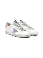 Golden Goose Kids Superstar Sneakers - White