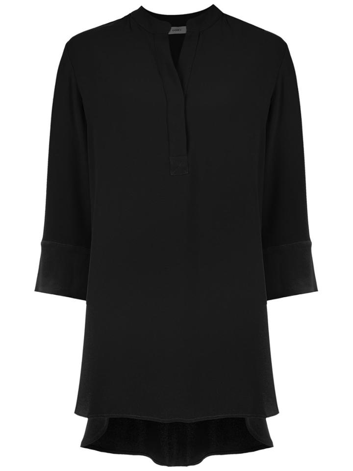 Egrey Long Sleeved Shirt Dress - Black