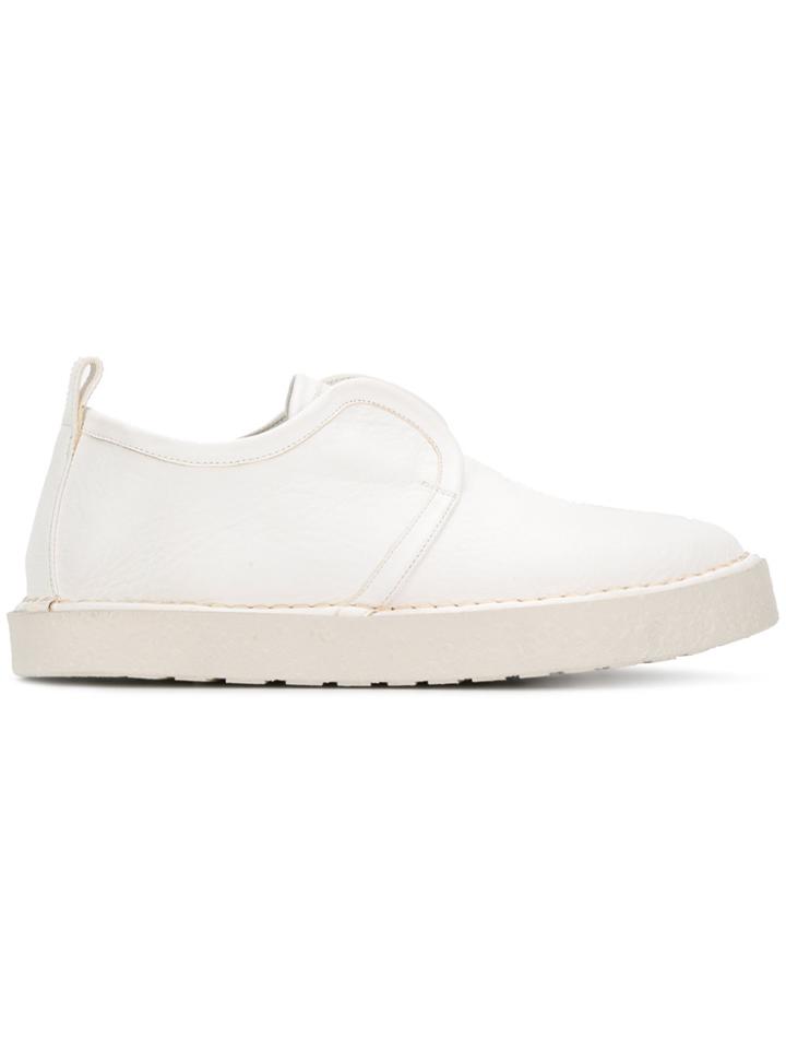 Marsèll Ridged Sole Loafers - White