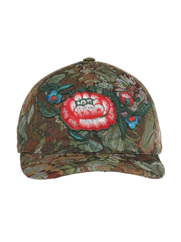 Gucci Floral Tapestry Cap - Multicolour