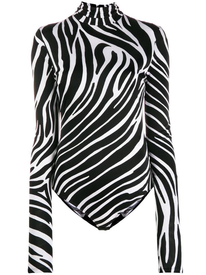 Versace Zebra Print Body - Black