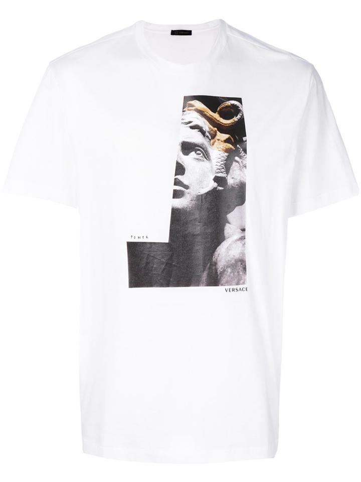 Versace Classic Print T-shirt - White