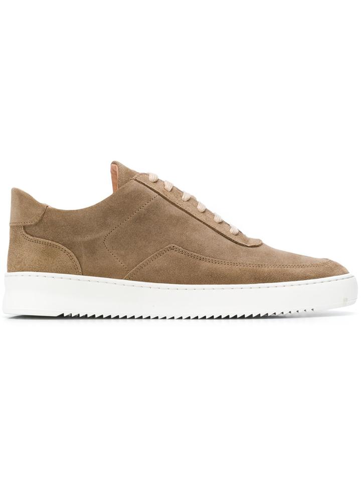 Filling Pieces Low Top Trainers - Nude & Neutrals