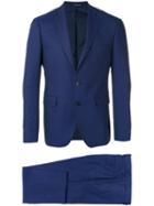 Dinner Two-piece Suit, Men's, Size: 52, Blue, Cupro/wool
