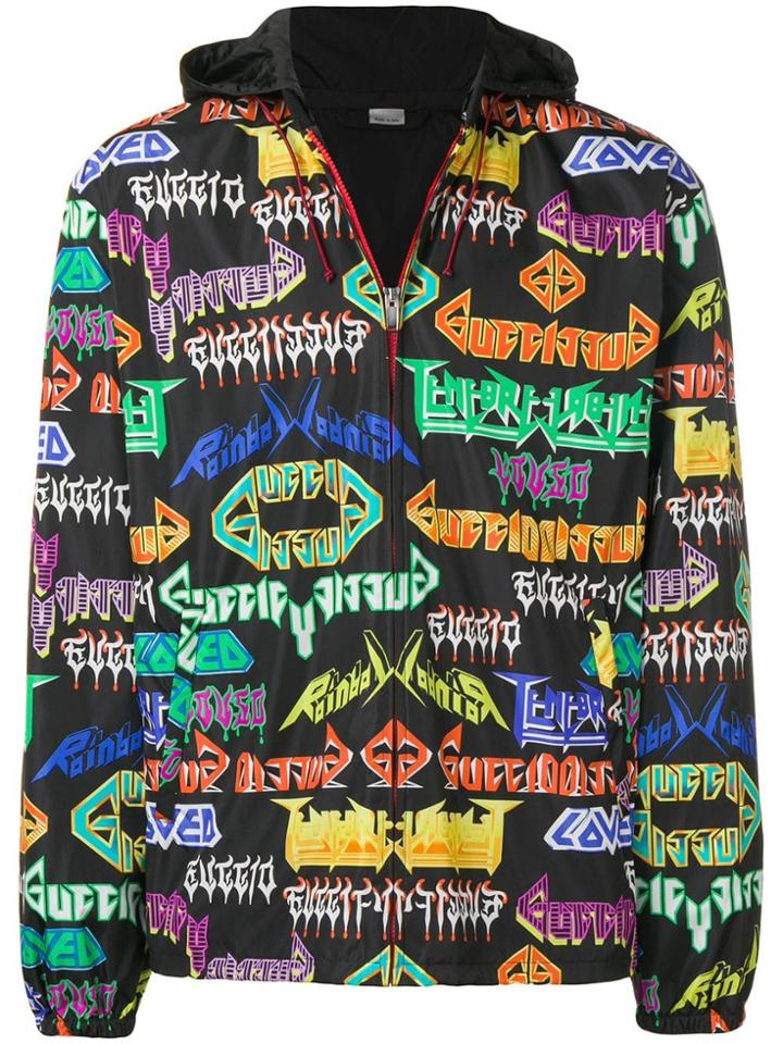 Gucci Printed Jacket - Black